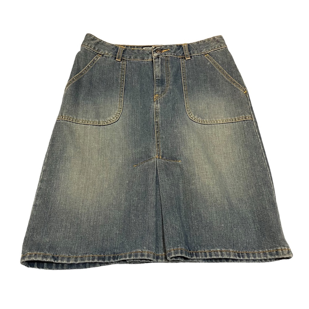 OLD NAVY distressed denim Skirt